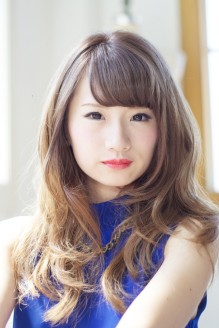 外国人風ニュアンスカール&グラデーション