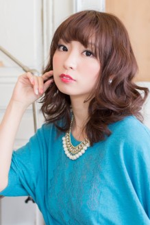 甘辛ウェーブセミディ