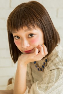 王道ボブ×シースルーバング